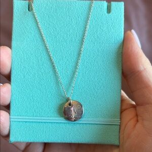 Tiffany “N” Pendant Necklace